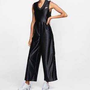 Nike Sportswear Icon Clash Snap Button Jumpsuit